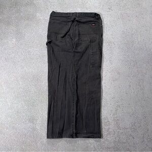 Y2k Dickies faded black carpenter pants